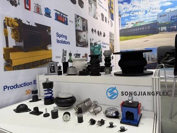 Songjiangflex at the 2025 Hannover Messe: Showcasing Innovative Vibration Dampening Solutions