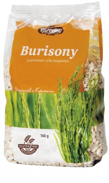 BURISONY 160 g pufovaná loupaná rýže