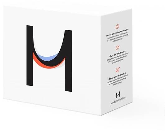 modern fertility test box