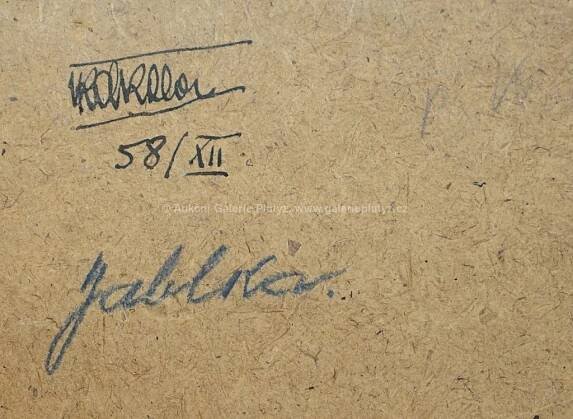 Jaroslav Kafka / Jablka - detail aukce « Aukce « Aukční Galerie Platýz