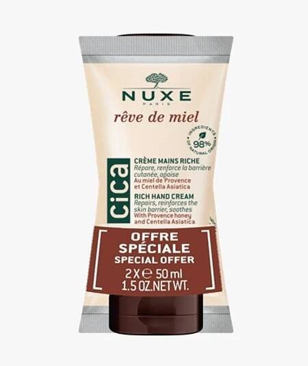 Krém na ruce Nuxe Reve De Miel Duo 50 ml – intenzivní hydratace.