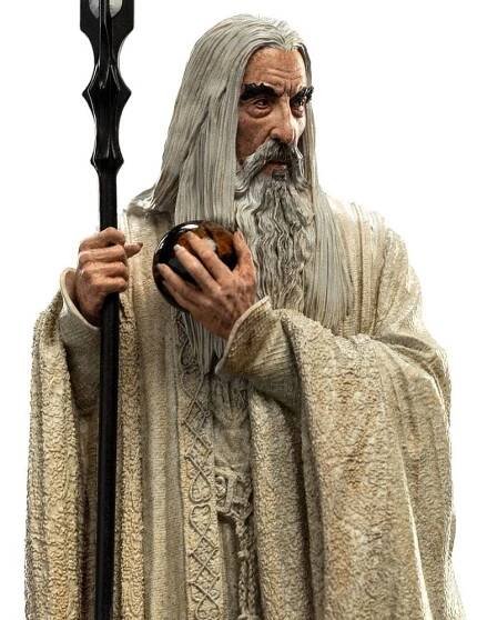 Soška Lord of The Rings - Saruman The White Statue 19 cm (Weta Workshop)