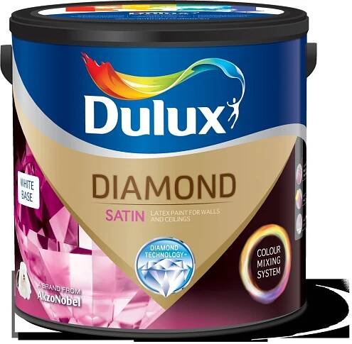 Dulux Diamond Satin light base 5 L
