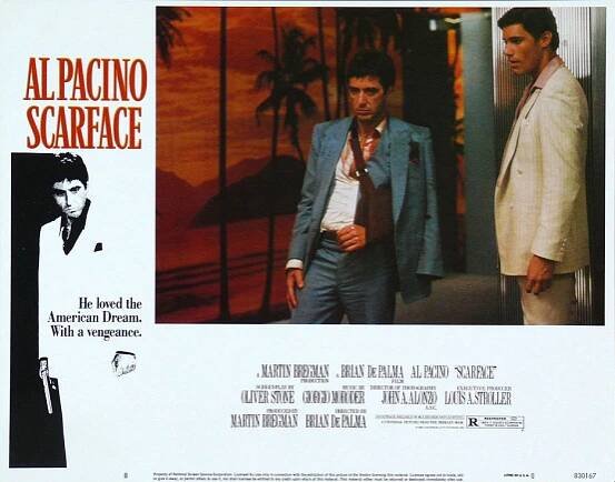 Al Pacino, Steven Bauer - Zjizvená tvář - Fotosky