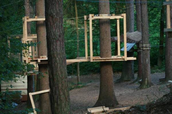 Lanový park Slapy