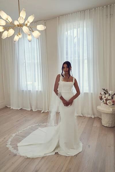 Modern wedding veils — Anna Campbell
