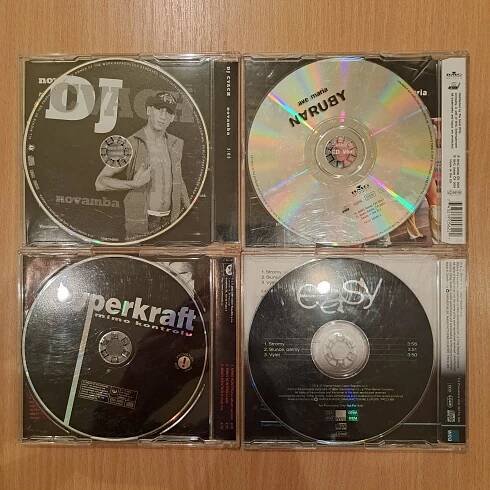 Original CD maxi single - DJ CVACH, NARUBY, EASY - TOPSTAV | Od 1 Kč | Aukro