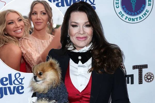 Lisa Vanderpump; inset of Stassi Schroder and Kristen Doute