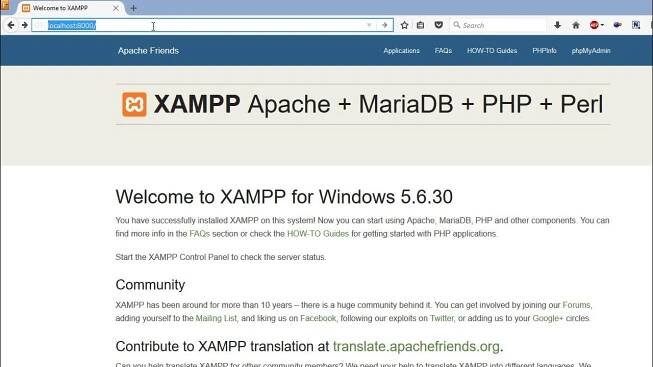 Preparando el entorno XAMPP para usar MySQL con Adminer