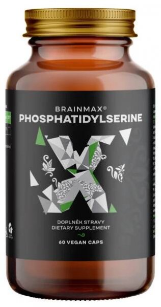 BrainMax Phosphatidylserine, 100 mg, 60 rostlinných kapslí