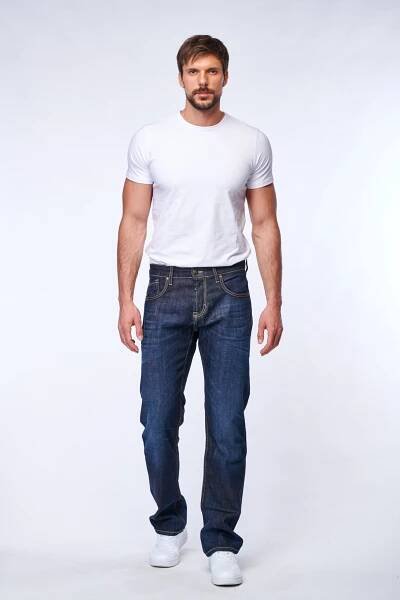 Pánské džíny CUP OF JOE Thomas-Straight modré | EXE JEANS | Specialisté na džíny Mustang, Cross, Mavi a další
