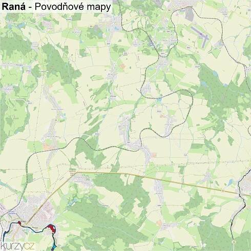 Raná - mapy | Kurzy.cz