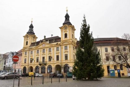 Písek už má svůj vánoční strom na Velkém náměstí. Jak se vám líbí?