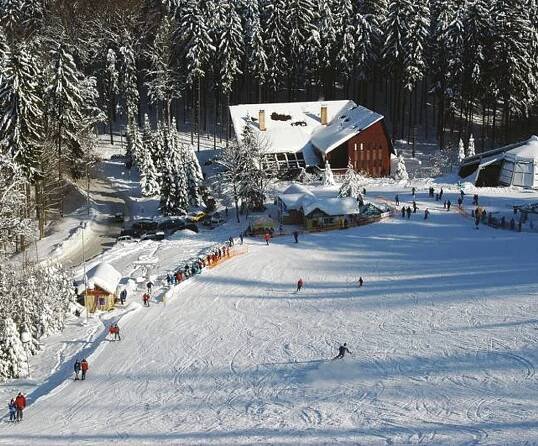 MARIÁNSKÉ LÁZNĚ V ZIMĚ