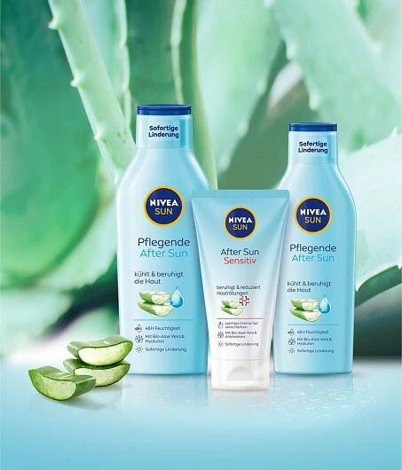 NIVEA SUN SOS zklidňující gelový krém po opalování