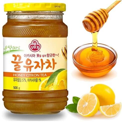 Korejský Čaj Yuzu s medem Hřejivý čaj 500 g OTTOGI