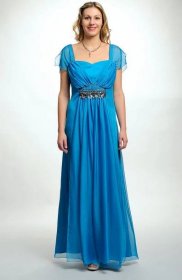 Elegantní dlouhé společenské šaty pro plnoštíhlé jsou vhodné i pro baculky, vel. 46 až 52