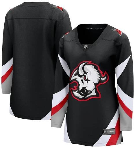 Women's Buffalo Sabres Fanatics Black Alternate  Breakaway Jersey