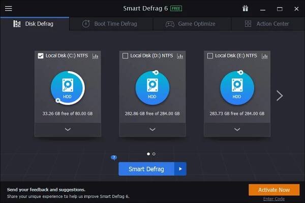 IObit SmartDefrag - INSTALUJ.cz - programy ke stažení zdarma