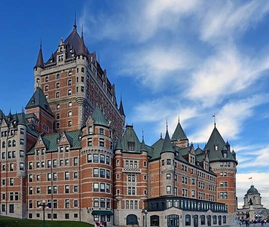 Das Château Frontenac in Québec
