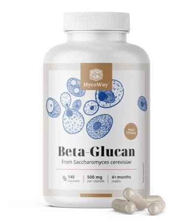 Betaglukan 500 mg, 140 kapslí