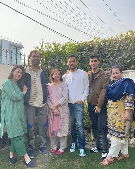 Zarrar Khan Family