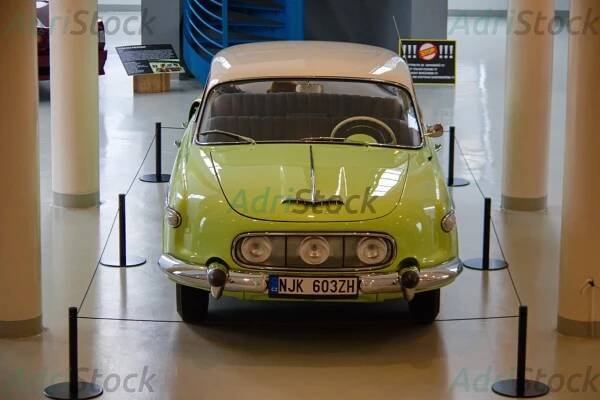 Historic Car at Tatra Museum Kopřivnice
