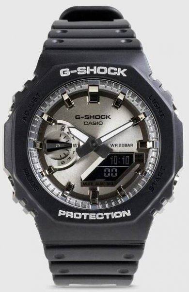 Casio G-Shock – GA-2100SB-1AER Classic Black Silver Face