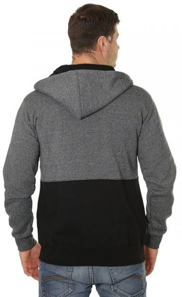 mikina Horsefeathers Zach II Zip - Dark Ash