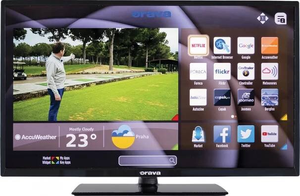 Televize ORAVA LT-835 DVB-T2/HEVC 4790 Kč