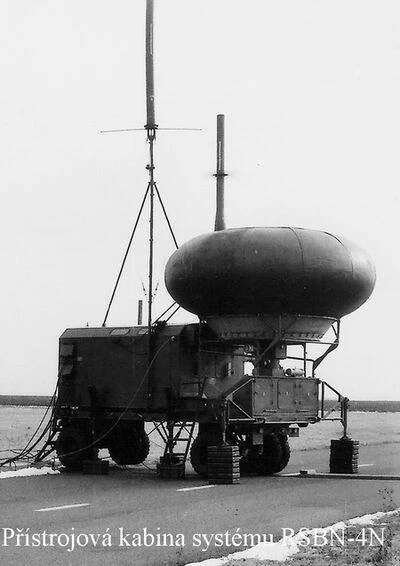 SOV - RSBN-4N (radiotechnický systém blízké navigace) - Přístrojová kabina
