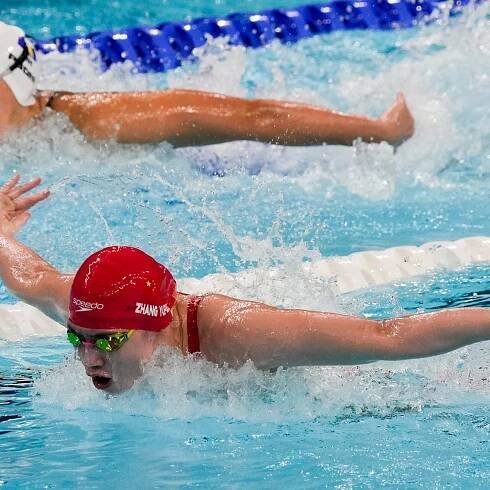 Zhang Yufei hopes Chinese swimmers will be accepted as clean after dozens of tests ahead of Paris