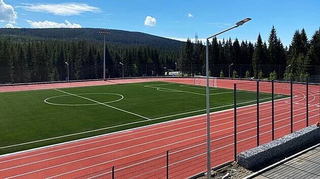 Moderní Centrum sportu v polských Jakuszycích.