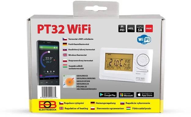 ELEKTROBOCK Termostat PT32 WIFI