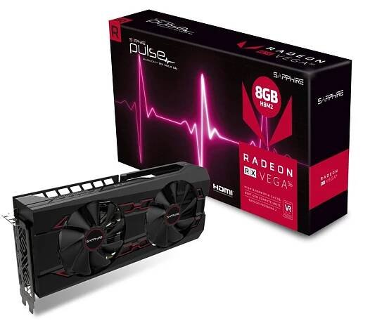 Sapphire Radeon Pulse RX VEGA 56 8G HBM2, 8GB HMB2 - Počítače a hry