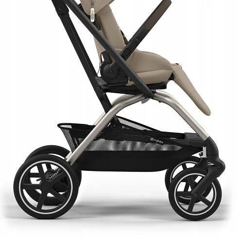 CYBEX Kočárek sportovní Eezy S Twist+ 2 BLK Canvas White Gold Počet kol 4
