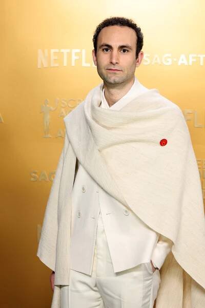 Khalid Abdalla at the Screen Actors Guild Awards.
