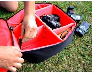 Overboard Camera accessories bag Black