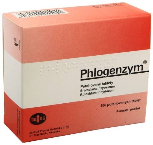 Phlogenzym por.tbl.flm.100