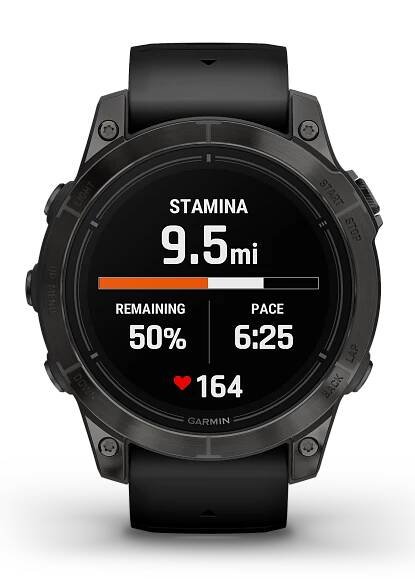 Garmin - Epix™ Pro (Gen 2) Sapphire Edition | Carbon Gray DLC Titanium / Black Band | 47 mm + Voucher TOPO Czech maps
