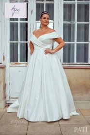 Svatební šaty Plus Size - Pati - Agnes