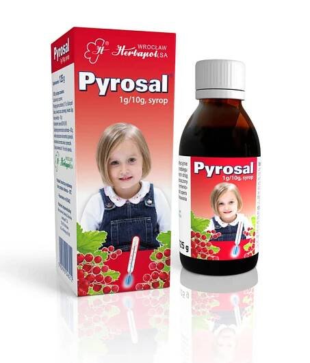 Pyrosal® - syrup, OTC drug, Upper airways - Herbapol Wrocław