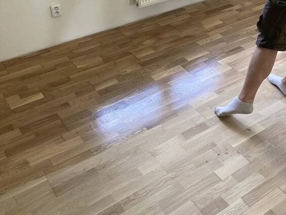 Renovace třívrstvé podlahy - Praha Východ - Final floor