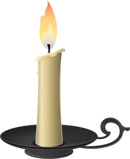 Candle stick clipart - Clipground