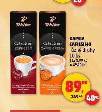 Penny Market Kávové kapsle tchibo nabídka