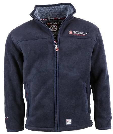 GEOGRAPHICAL NORWAY mikina pánská UBOLT s kožíškem