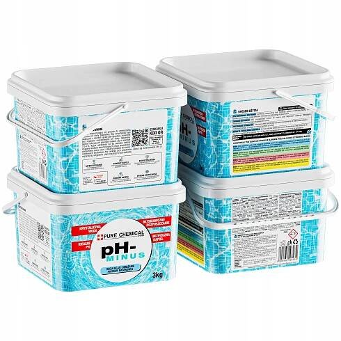 PH MÍNUS DO BAZÉNU REGULÁTOR PH VODY V BAZÉNU SNIŽUJE PH 3 kg EAN (GTIN) 5906466903235