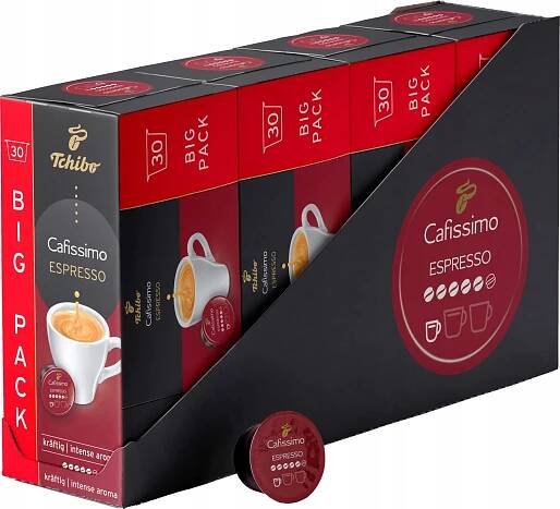 KAPSLE TCHIBO CAFISSIMO ESPRESSO KRAFTIG 120 ks
