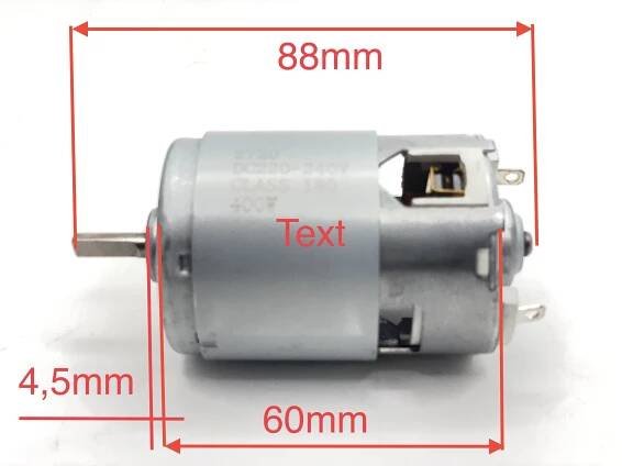 DC Motor 220-240V 400W 2720 