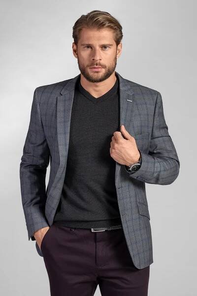 Pánské sako BANDI, model SLIM MAROZZI Basalto